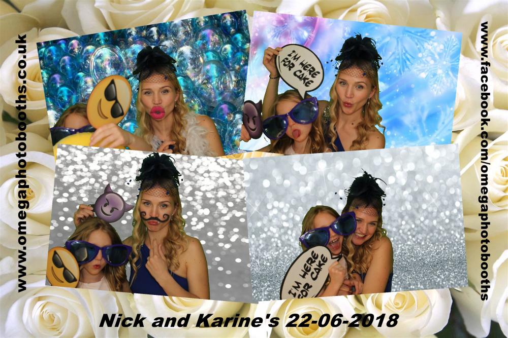 Nick & Karine's Wedding | View more photos from the event at gallery.omegaphotobooths.co.uk/u/Omega-Photobooths/Nick-Karines-Wedding